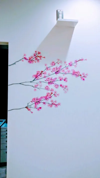 桜のウォールステッカー