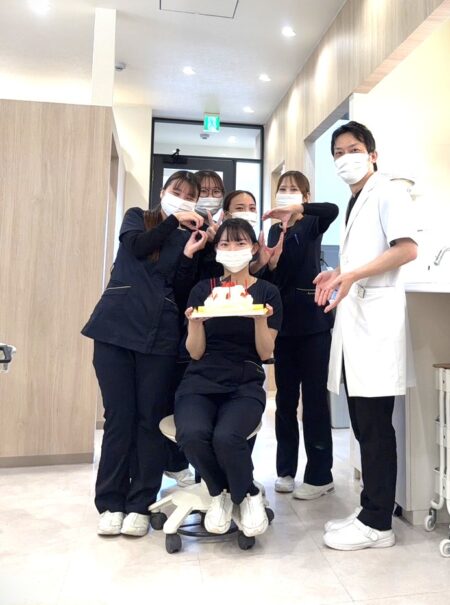 歯科医院スタッフの誕生日
