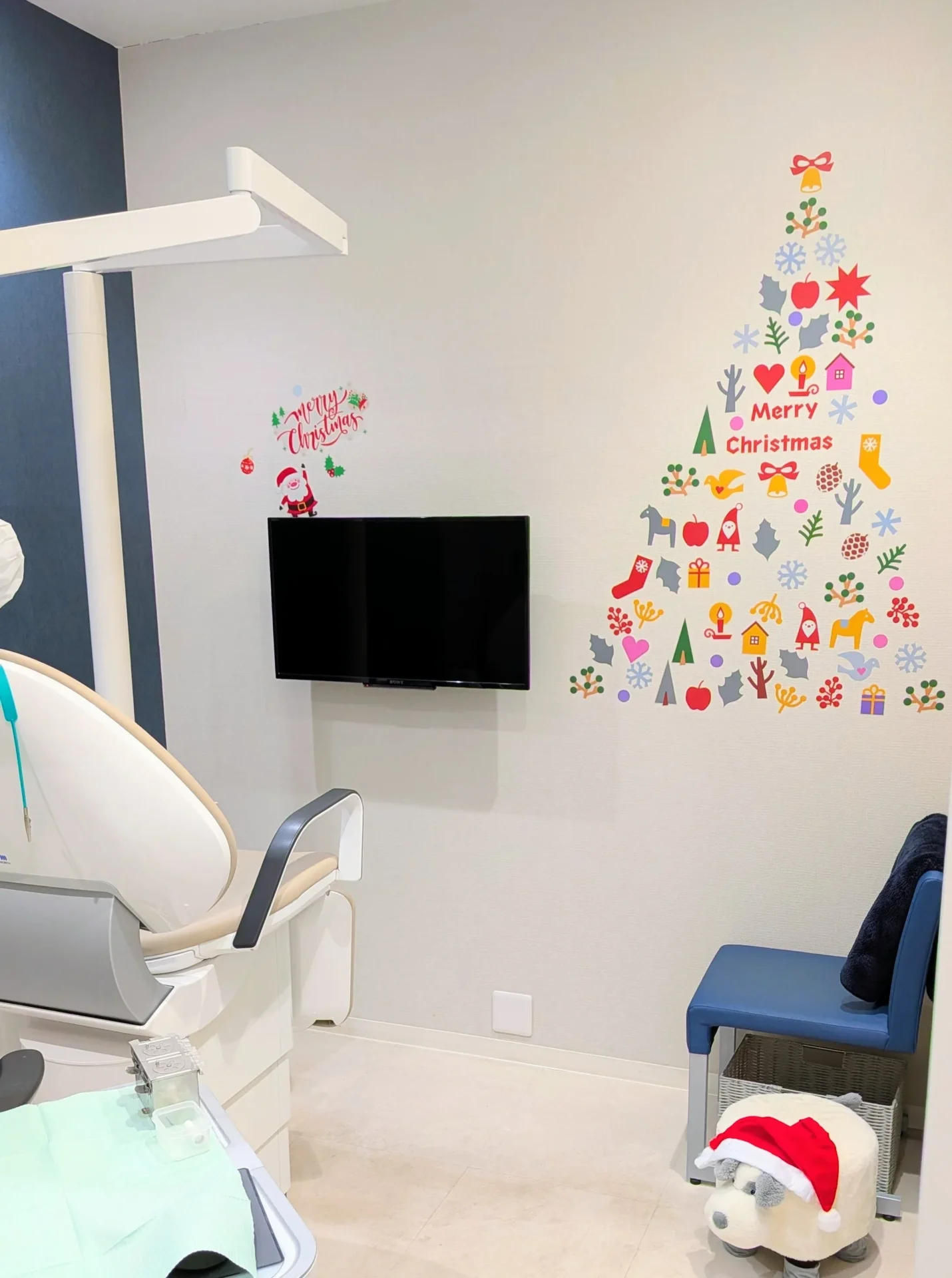 歯科医院のウォールステッカー