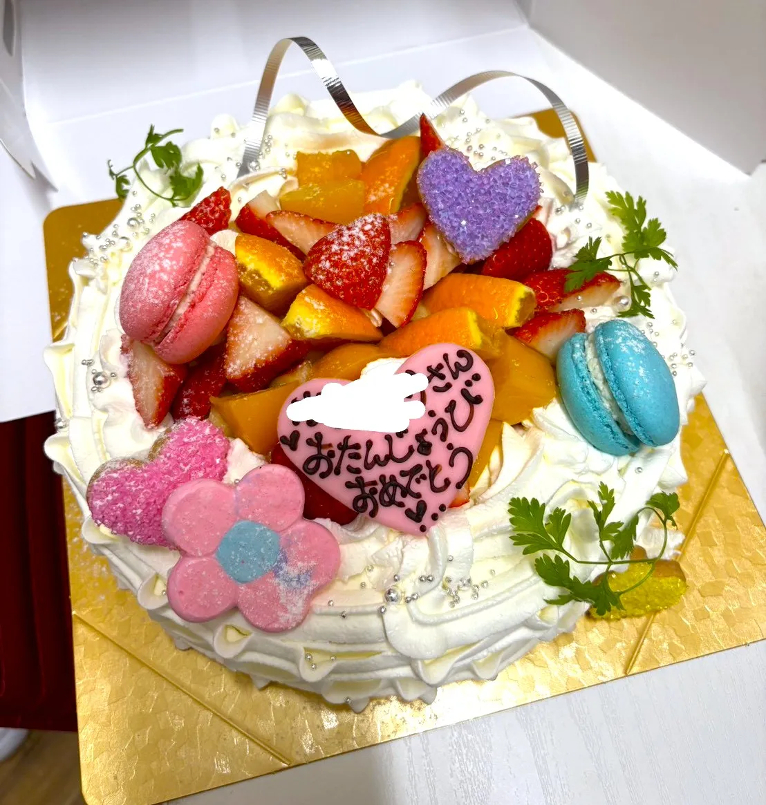 誕生日ケーキ